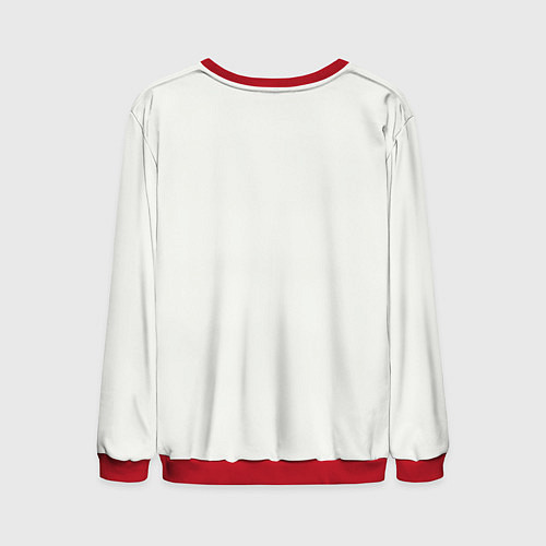 Мужской свитшот Poppy Playtime: Huggy Wuggy / 3D-Красный – фото 2