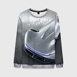 Свитшот мужской Mercedes-Benz EQ Silver Arrow Concept, цвет: 3D-меланж