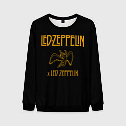 Свитшот мужской Led Zeppelin x Led Zeppelin, цвет: 3D-черный