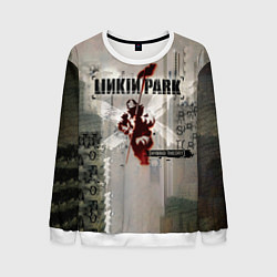 Свитшот мужской Hybrid Theory Live Around The World - Linkin Park, цвет: 3D-белый