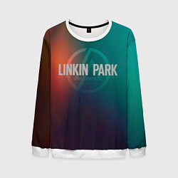 Свитшот мужской Studio Collection - Linkin Park, цвет: 3D-белый