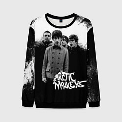 Свитшот мужской Группа Arctic monkeys, цвет: 3D-черный