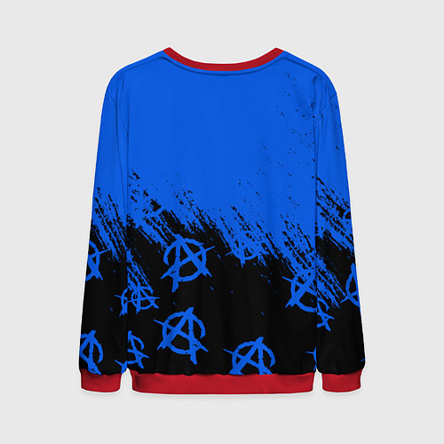 Мужской свитшот Гражданская оборона Гр Об / 3D-Красный – фото 2