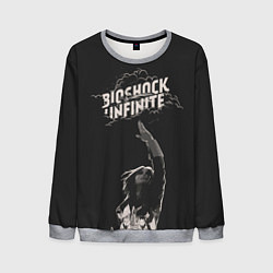 Свитшот мужской Элизабет тянется к небу, цвет: 3D-меланж