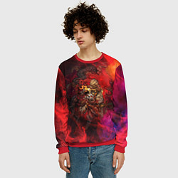 Свитшот мужской Darkest Dungeon Magic, цвет: 3D-красный — фото 2