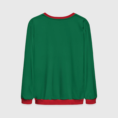 Мужской свитшот Christmas Elf Outfit / 3D-Красный – фото 2