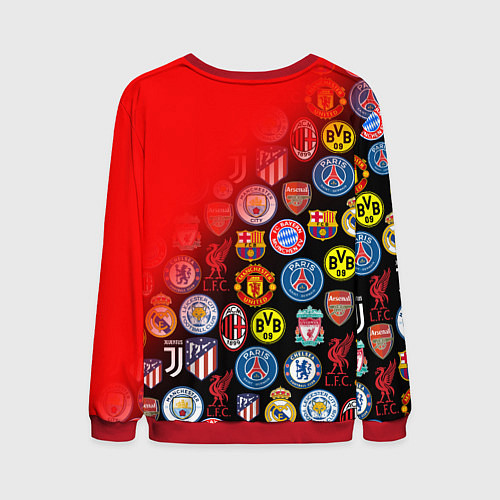 Мужской свитшот BAYERN MUNCHEN BEST FC SPORT / 3D-Красный – фото 2