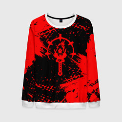 Свитшот мужской Darkest Dungeon - Темнейшее подземелье, цвет: 3D-белый