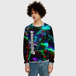 Свитшот мужской Ghostrunner Logo, цвет: 3D-меланж — фото 2