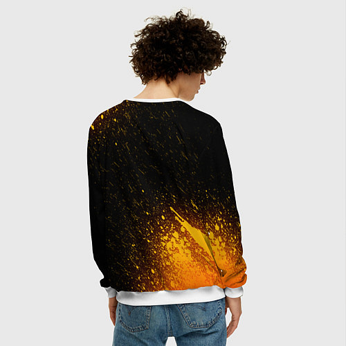 Мужской свитшот Deep Rock Galactic Герои / 3D-Белый – фото 4