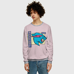 Свитшот мужской Mr Beast Japan Full Print, цвет: 3D-меланж — фото 2