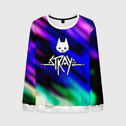 Свитшот мужской Stray, цвет: 3D-белый