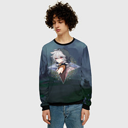 Свитшот мужской Рэйзор Razor в примогеме, Genshin Impact Геншин им, цвет: 3D-черный — фото 2