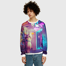 Свитшот мужской Stray, цвет: 3D-белый — фото 2