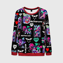 Мужской свитшот DELTARUNE PATTERN ART ГЕРОИ ДЕЛЬТАРУН