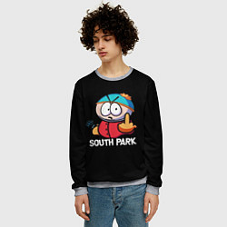 Свитшот мужской Южный парк Эрик South Park, цвет: 3D-меланж — фото 2