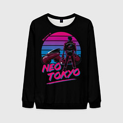 Свитшот мужской Welkome to NEO TOKYO Akira, цвет: 3D-черный