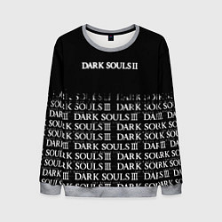 Свитшот мужской Dark souls 2 темные души, цвет: 3D-меланж