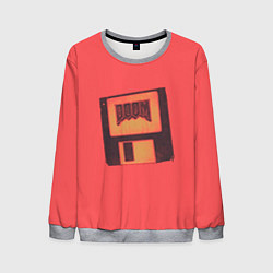 Мужской свитшот Дискета Дум