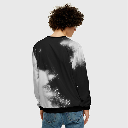 Мужской свитшот ФК Арт / 3D-Черный – фото 4