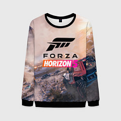 Свитшот мужской Форза Forza horizon 5, цвет: 3D-черный