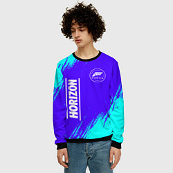 Свитшот мужской FORZA HORIZON Краски, цвет: 3D-черный — фото 2