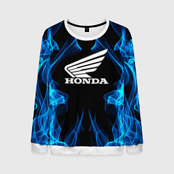 Свитшот мужской Honda Fire, цвет: 3D-белый