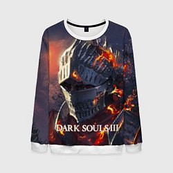 Свитшот мужской DARK SOULS III Рыцарь Солнца Дарк Соулс, цвет: 3D-белый