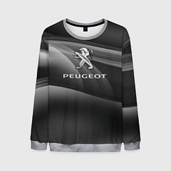 Свитшот мужской Peugeot blak, цвет: 3D-меланж