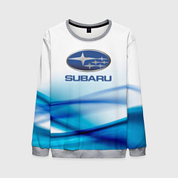 Свитшот мужской Subaru Спорт текстура, цвет: 3D-меланж