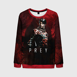 Свитшот мужской Prey Dark red, цвет: 3D-красный