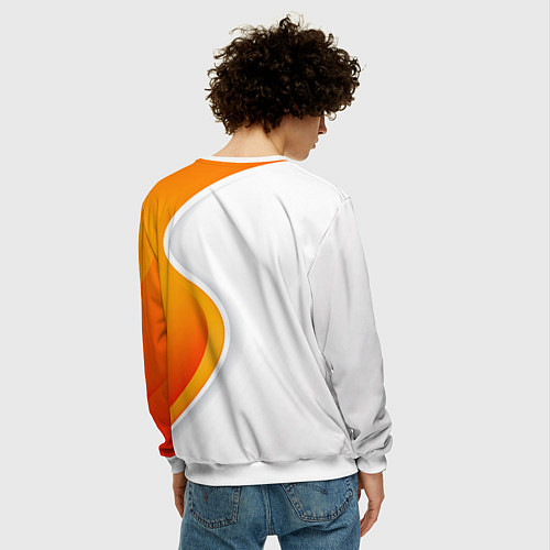 Мужской свитшот Рома / 3D-Белый – фото 4