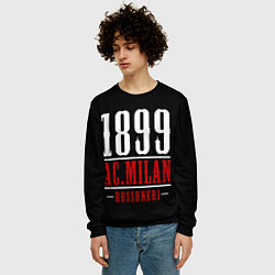 Свитшот мужской Milan Милан, цвет: 3D-черный — фото 2