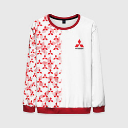 Мужской свитшот Mitsubishi Mini logo Half pattern