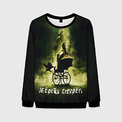 Свитшот мужской Poster Jeepers Creepers, цвет: 3D-черный