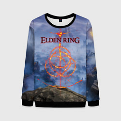 Свитшот мужской Elden Ring, Logo, цвет: 3D-черный