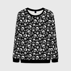 Свитшот мужской Skull Eye Bones Hype, цвет: 3D-черный