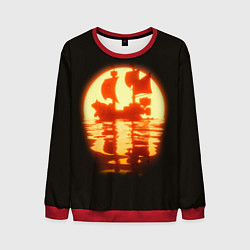 Свитшот мужской Саузенд Санни Ван Пис, цвет: 3D-красный