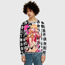 Свитшот мужской Эта фарфоровая кукла влюбилась Китагава Марин My D, цвет: 3D-меланж — фото 2