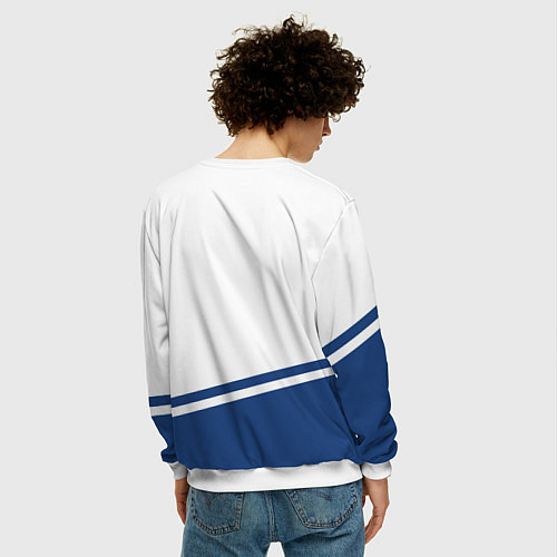 Мужской свитшот Tampa Bay Lightning NHL / 3D-Белый – фото 4