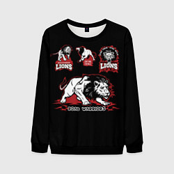 Мужской свитшот Дикий Лев Wild Lion