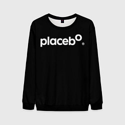 Свитшот мужской Плацебо Логотип, цвет: 3D-черный