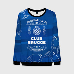 Свитшот мужской Club Brugge FC 1, цвет: 3D-черный