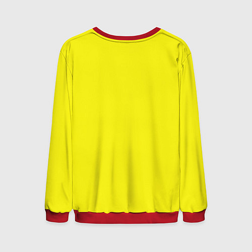 Мужской свитшот Пикачу Пика Пика в костюме / 3D-Красный – фото 2