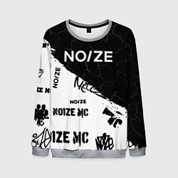 Свитшот мужской Noize mc Паттерн, цвет: 3D-меланж