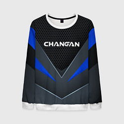Свитшот мужской CHANGAN - TECHNOLOGY ARMOR, цвет: 3D-белый