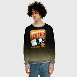 Свитшот мужской Legend Car, цвет: 3D-меланж — фото 2