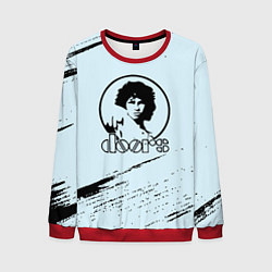 Свитшот мужской The doors музыкант, цвет: 3D-красный