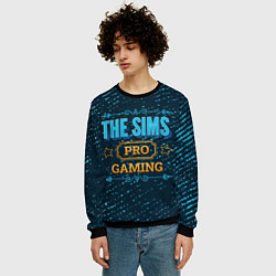 Свитшот мужской The Sims Gaming PRO, цвет: 3D-черный — фото 2