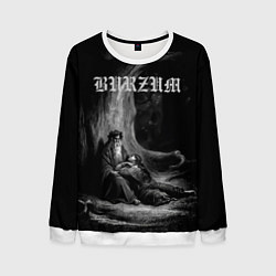 Свитшот мужской The Ways of Yore - Burzum, цвет: 3D-белый